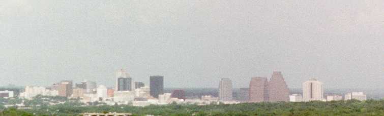 View over Austin